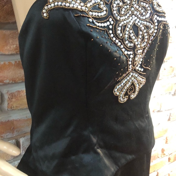 RANDOLPH DUKE silk evening gown - Picture 4 of 13